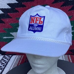Vintage NFL Alumni by Pro Legends Leather adjustable rope hat Football